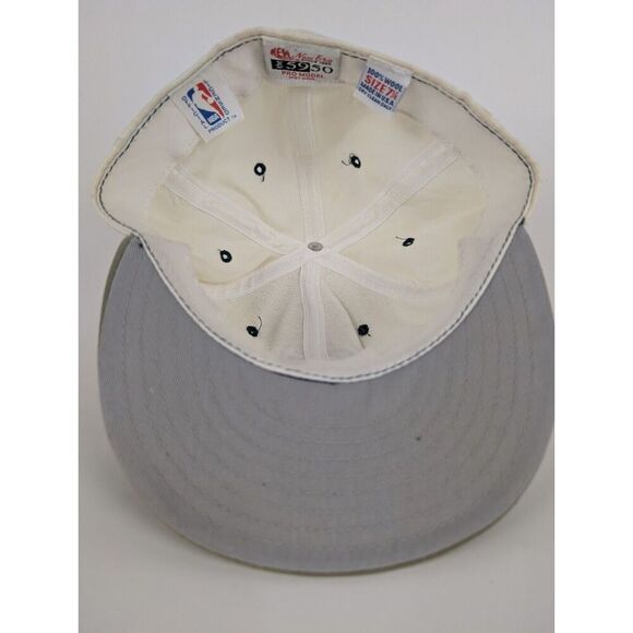 Vintage New Era 7 1/4 Faded Seattle Supersonics White Green Wool  59Fifty Hat - Picture 6 of 8